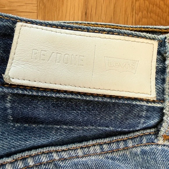 Re/Done x Levi’s Light Blue Women's Jeans - Picture 5 of 5